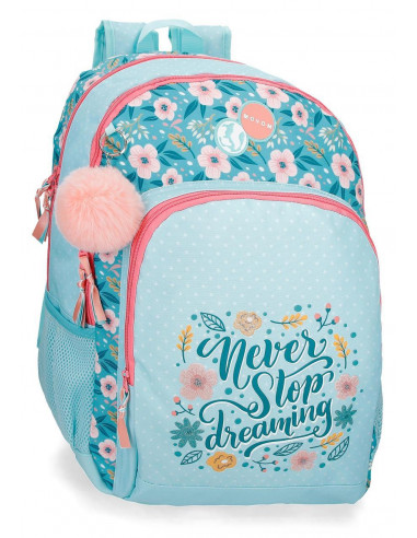 MOCHILA ADAP. 44CM 2C.MOVOM NEVER STOP DREAMING